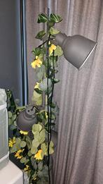 Staanlamp met 3 lampen - Industrieel, Huis en Inrichting, Lampen | Vloerlampen, Ophalen