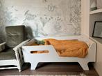 Peuterbed wit Petit Amelie, Kinderen en Baby's, Ophalen, Gebruikt, 70 tot 85 cm, 140 tot 160 cm