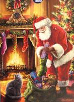 Santa has Arrived - Bluebird Kerst legpuzzel - 1000 st, Ophalen of Verzenden, 500 t/m 1500 stukjes, Zo goed als nieuw, Legpuzzel