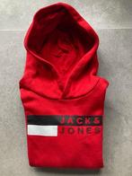 Hoody jongens Jack & Jones rood maat 140, Ophalen of Verzenden, Zo goed als nieuw, Jongen, Trui of Vest