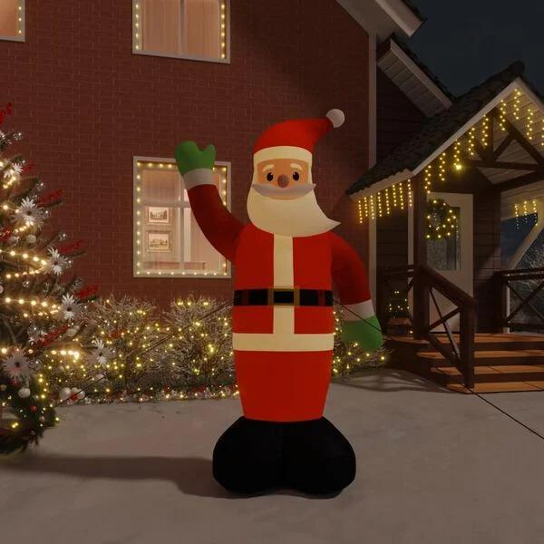 Kerstman met LED-verlichting opblaasbaar 370 cm €99, Diversen, Kerst, Nieuw, Ophalen of Verzenden