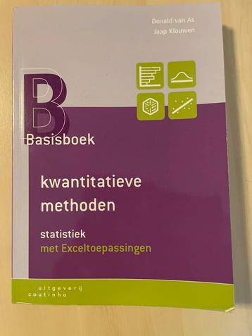 Kwantitatieve methoden basisboek HBO beschikbaar voor biedingen