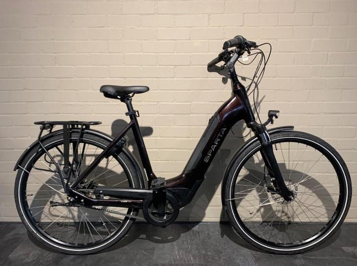 SPARTA c-Grid Ultra M7Tb Dames Dark Brownred Gloss 56cm 2021, Fietsen en Brommers, Elektrische fietsen, Gebruikt, Sparta, 55 tot 59 cm
