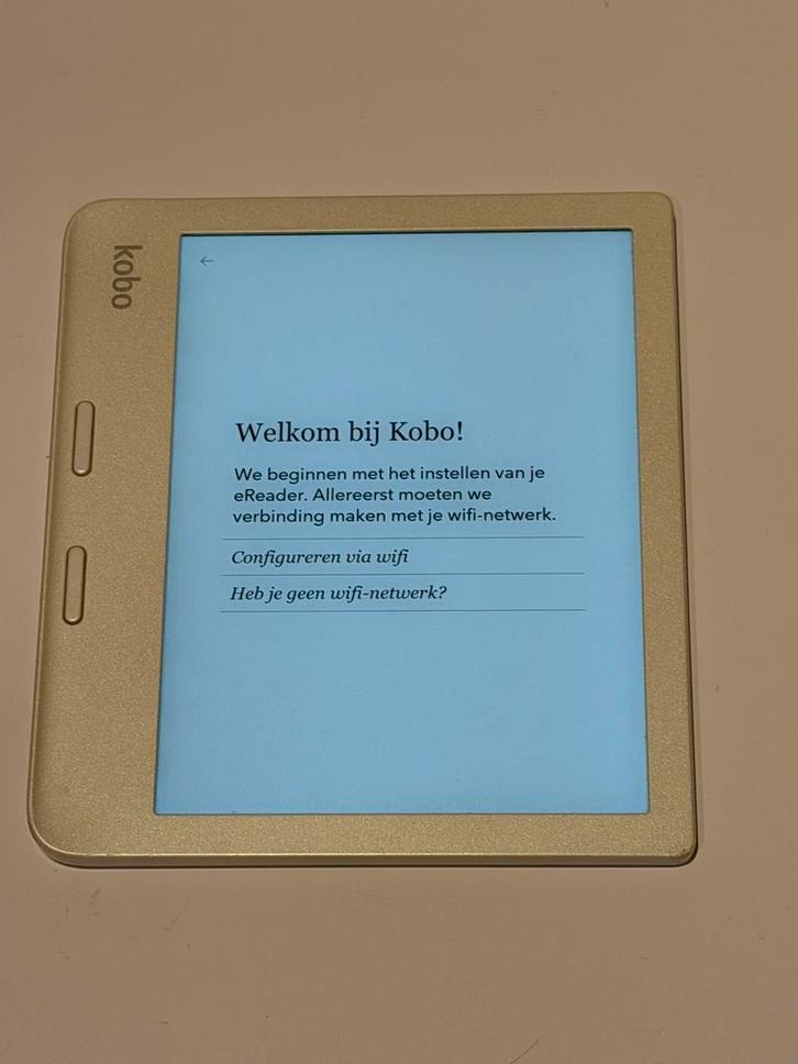 Kobo Libra 2 – Wit E reader | Met rode sleepcover, Computers en Software, E-readers, Zo goed als nieuw, 7 inch, 16 GB of meer