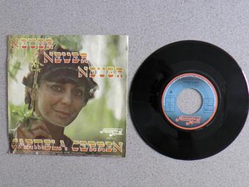 Carmela Corren - Never never never VINYL SINGLE beschikbaar voor biedingen