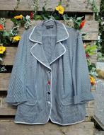 Schattige vintage y2k retro gestreepte blazer, Ophalen of Verzenden, Zo goed als nieuw, Maat 46/48 (XL) of groter, Jasje