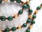 Mooie handgemaakte Jade ketting., Ophalen of Verzenden, Nieuw, Groen