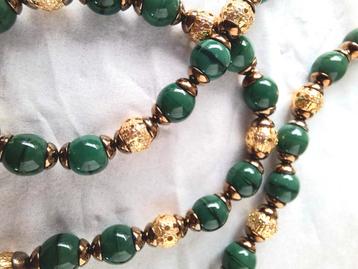 Mooie handgemaakte Jade ketting.  beschikbaar voor biedingen