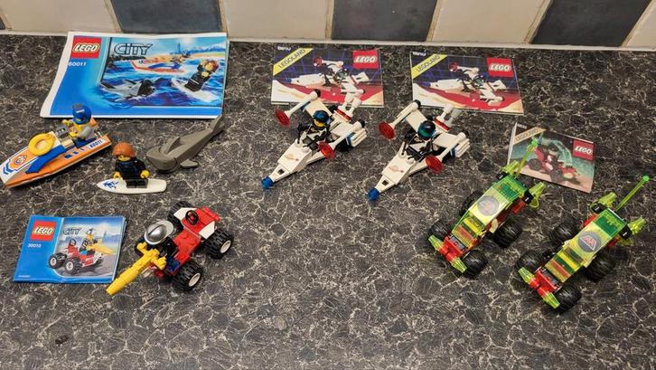 Diverse Lego sets space, brandweer en City compleet., Kinderen en Baby's, Speelgoed | Duplo en Lego, Gebruikt, Lego, Complete set