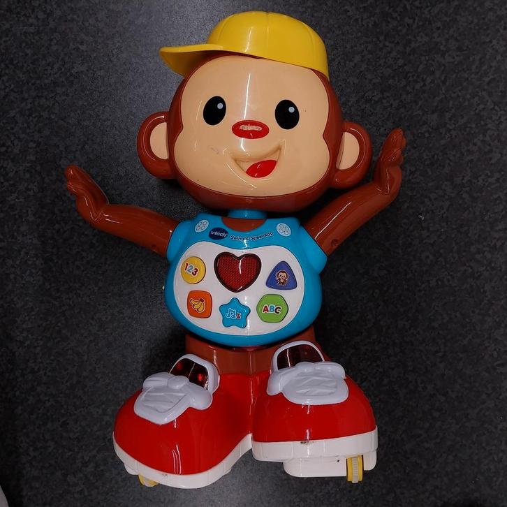 VTech Zwingende Aap - Interactief Speelgoed, Kinderen en Baby's, Speelgoed | Babyspeelgoed, Gebruikt, Overige typen, Met geluid