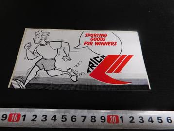sticker Sporting goods for winners  TRICK  beschikbaar voor biedingen
