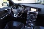 Volvo V60 2.0 T4 Business Sport R-Design Leder/ € 18.950,0, 1479 kg, 1969 cc, Leder en Stof, Zwart