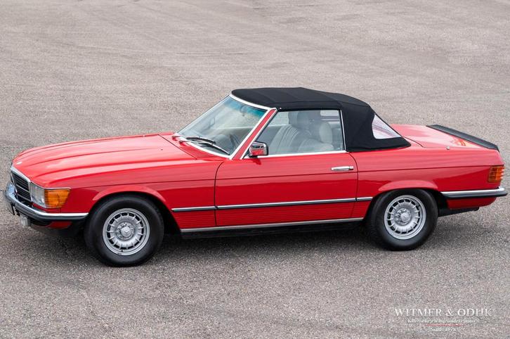 Mercedes-Benz SL-Klasse 500 SL 126.000km (bj 1984), Auto's, Mercedes-Benz, Te koop, SL, Airconditioning, Centrale vergrendeling