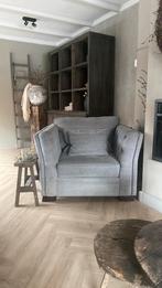 Stoer en sobere fauteuil grijs, Huis en Inrichting, Fauteuils, Ophalen of Verzenden, Zo goed als nieuw, 75 tot 100 cm