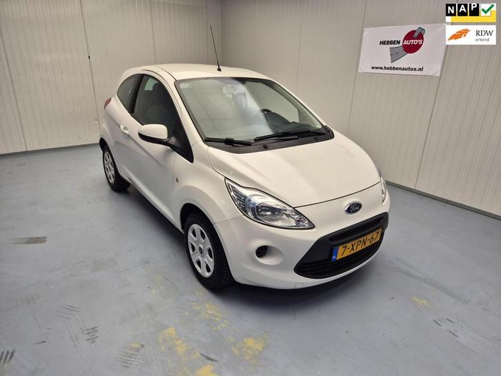 Ford Ka 1.2 Style Airco Elektrisch Pakket, Auto's, Ford, Bedrijf, Te koop, Ka, ABS, Airbags, Airconditioning, Centrale vergrendeling