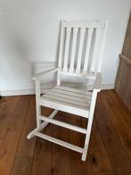 Witte Schommelstoel Hout, Ophalen, Gebruikt, Wit, Eén