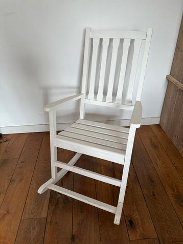Witte Schommelstoel Hout beschikbaar voor biedingen