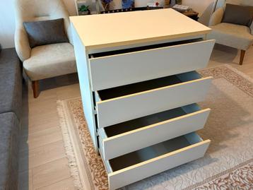 IKEA Malm Ladekast met 4 lades - afbeelding 3