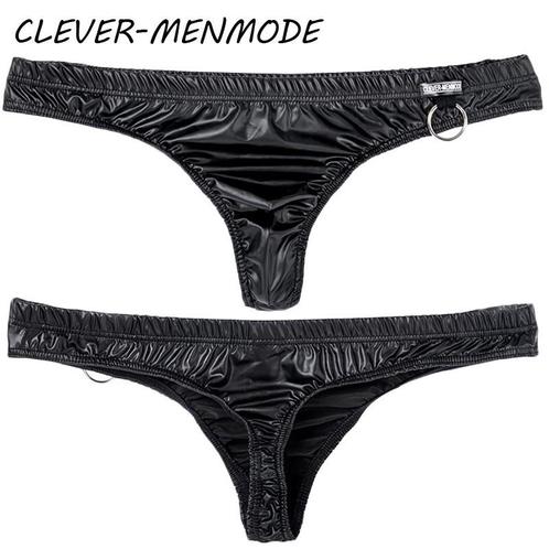 Leren look string maat L, gratis verzonden, Kleding | Heren, Ondergoed, Overige typen, Zwart, Ophalen of Verzenden
