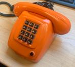 PTT Telecom T65 TDK De Luxe, oranje, druktoets, 1977, Telecommunicatie, Ophalen of Verzenden, Gebruikt