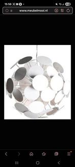 Retro schijfjeslamp zoekt nieuw huis, Huis en Inrichting, Lampen | Hanglampen, Gebruikt, Ophalen of Verzenden, Retro, Minder dan 50 cm