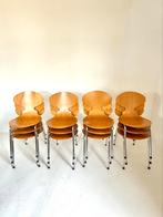 Partij 12x vintage stoel Fritz Hansen replica, Ophalen of Verzenden, Zo goed als nieuw, Vijf, Zes of meer stoelen