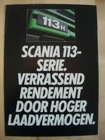 Scania 113 Serie Brochure ca 1989, Scania, Overige merken, Zo goed als nieuw, Ophalen