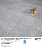 Waterbestendig Tegel laminaat Sichtestrich Hell 56016, Waterbetsendig tegel laminaat beton grijs, 75 m² of meer, Nieuw, Ophalen of Verzenden