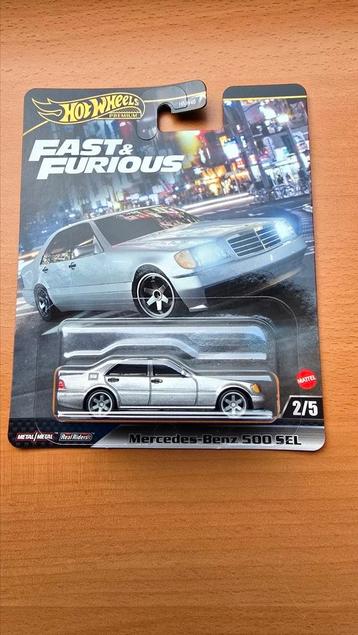 Hot Wheels Fast and Furious Mercedes Benz 500 Sel beschikbaar voor biedingen