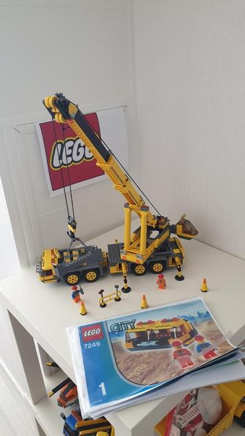 Lego technic mobile hijskraan xxl 7249 compleet  beschikbaar voor biedingen
