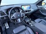 BMW X3 XDrive30e M-SPORT|PANO|LASER|T.HAAK|LEER|MEMORY|KEYLE, Auto's, Automaat, 1998 cc, Gebruikt, Zwart