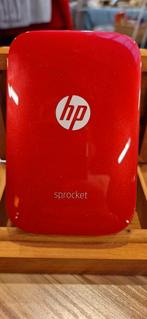 HP Sprocket, Mobiele Fotoprinter (Rood). , Ophalen, Zo goed als nieuw
