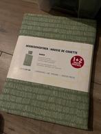 Leen Bakker Dekbedovertrek Maren 140x220 Groen, Eenpersoons, Dekbedovertrek, Nieuw, Ophalen of Verzenden