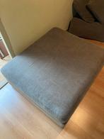 Montel Poef grijs/taupe, Ophalen, Gebruikt, Vierkant, 100 tot 125 cm