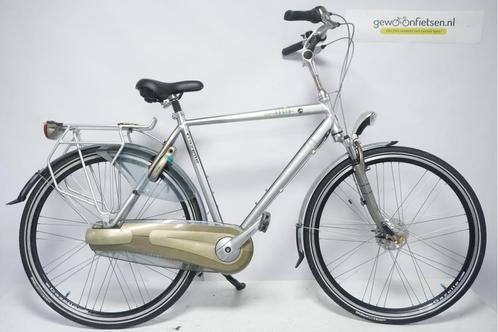 Refurbished Gazelle ORANGE Zilver 55cm - Herenfiets, Fietsen en Brommers, Fietsen | Heren | Herenfietsen, Zo goed als nieuw, Gazelle