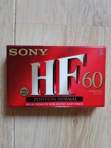 Sony HF - 60 cassettebandje vintage muziek pop rock hardrock beschikbaar voor biedingen