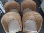 2 Rieten stoelen totaal € 35 (ook per stuk te koop), Huis en Inrichting, Stoelen, Ophalen, Twee, Bruin, Riet of Rotan