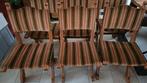 Brutalist vintage stoelen 6 stuks, Ophalen, Zo goed als nieuw, Twee