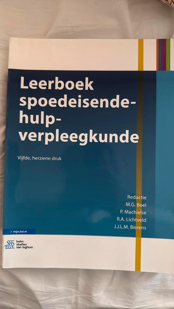 Leerboek spoedeisende-hulp-verpleegkunde, Boeken, Wetenschap, Zo goed als nieuw, Ophalen of Verzenden