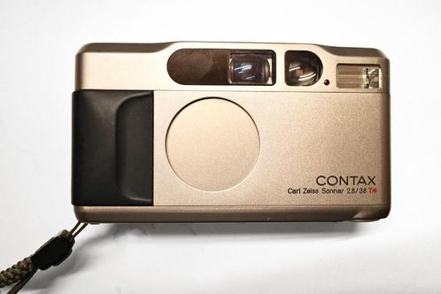 CONTAX T2 analoge camera in prima staat, Audio, Tv en Foto, Fotografie | Fotostudio en Toebehoren, Gebruikt, Achtergrond, Ophalen of Verzenden