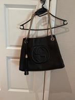 Gucci Soho Schoudertas - Prachtige Staat!, Ophalen, Zo goed als nieuw, Zwart, Schoudertasje
