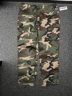 Camo legerbroek extra large nieuw met etiket., Verzamelen, Verzenden, Landmacht, Kleding of Schoenen