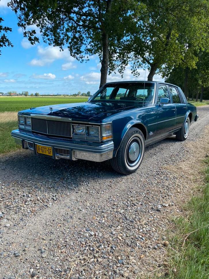 Cadillac 1979 5.7L V8 1979, Auto's, Cadillac, Particulier, Seville, Benzine, Sedan, Automaat, Geïmporteerd, Blauw, Grijs, Leder