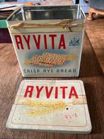Vintage Ryvita Beschuit Doos Blik, Ophalen of Verzenden, Gebruikt, Overige, Overige merken