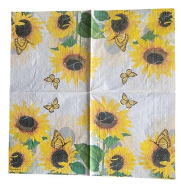 Ambiente - Lunch servet - Sunny Butterfly beschikbaar voor biedingen