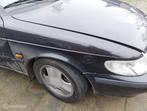 Spatbord rechts zwart Saab 900 9-3 ('87-'98) 4922340 170, Gebruikt, Ophalen of Verzenden, Saab, Saab