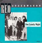 reo speedwagon - one lonely night ( rock / 1985), Rock en Metal, Ophalen of Verzenden, 7 inch, Single
