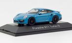 Porsche 911 Turbo S, blauw Herpa, Hobby en Vrije tijd, Modelauto's | 1:43, Ophalen of Verzenden, Nieuw, Auto, Overige merken