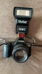 Canon EOS 1000 met 35-80 lens en eventueel flitser, Spiegelreflex, Canon, Ophalen of Verzenden, Refurbished