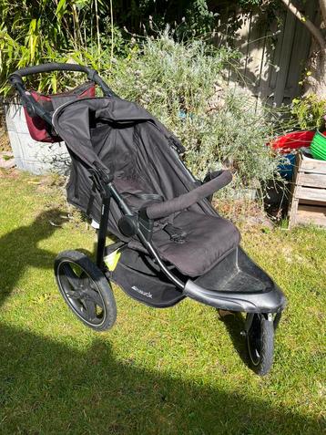 Hauck 3-wiel buggy Runner 2 – zwart beschikbaar voor biedingen